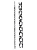 Серебряный браслет цепочка с плетением ромб двойн