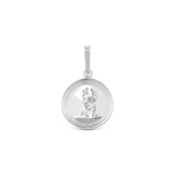 Серебряная подвеска со знаком зодиака «Водолей»