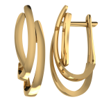 Золотые серьги