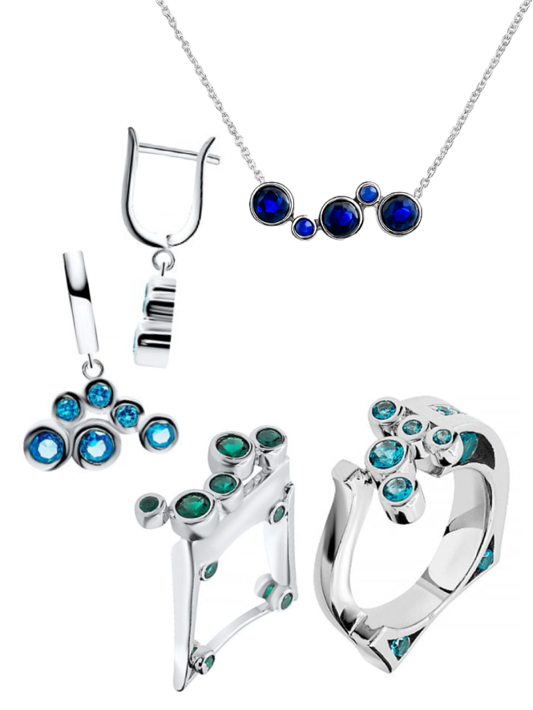 украшения для образа глэм-футуризм