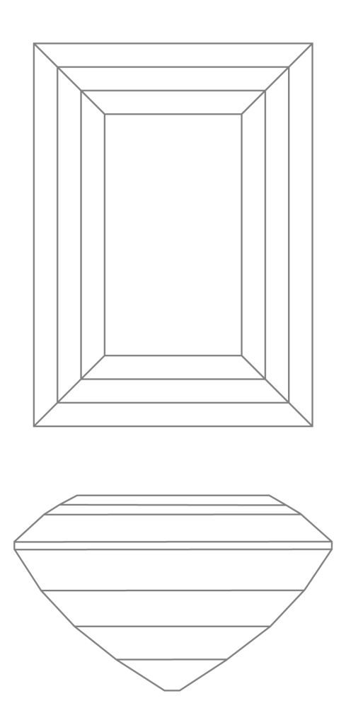 Огранка багет