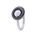 Серебряное кольцо с керамиком